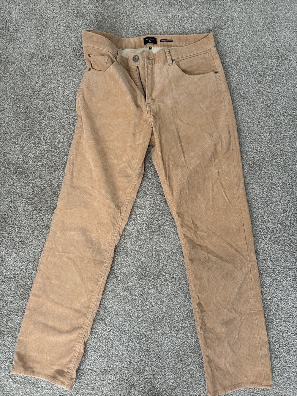 Quiksilver Men's Corduroy Pants in Tan